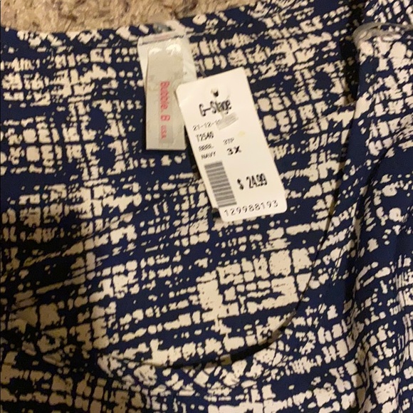 Double printed blouse - Picture 3 of 3